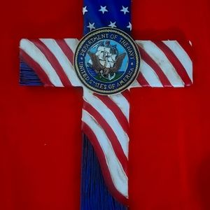 Decorative Cross ~ US Navy